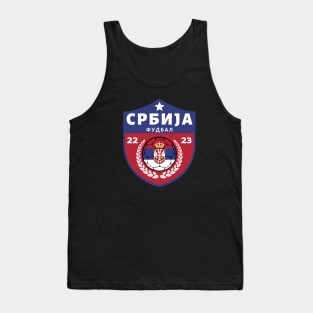 Serbia Football Tank Top